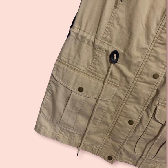 Buckle Daytrip Kaki Utility Vest Snap Closure Small - Picture 5 of 5